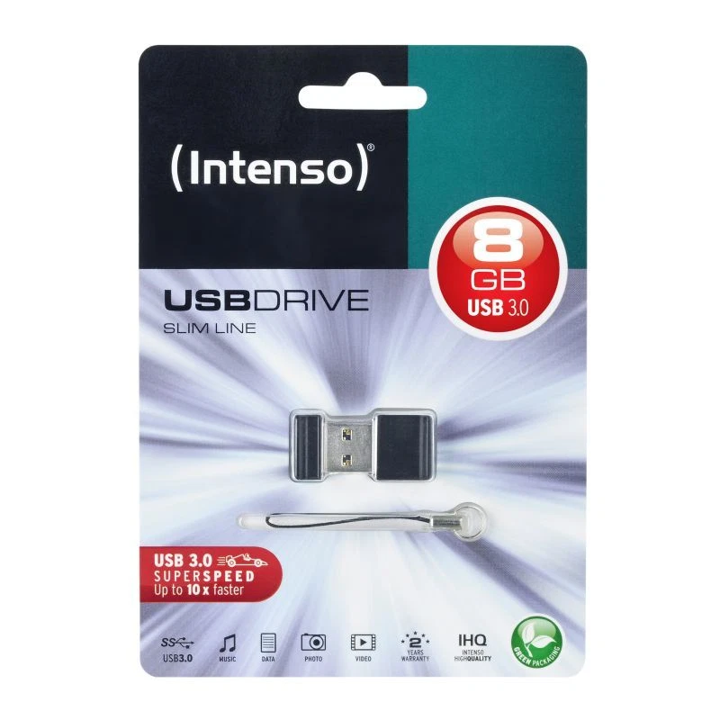 MICRO NANO CLE USB 3.0 8GO INTENSO / stick drive key clef ultra mini 8gb 8 go - Photo 2/2