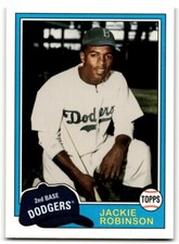 2010 Topps Update Vintage Legends Collection Jackie Robinson Brooklyn Dodgers