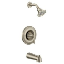 Moen Eva Posi-Temp Eco-Performance Tub and Shower Trim Kit - Brushed Nickel...