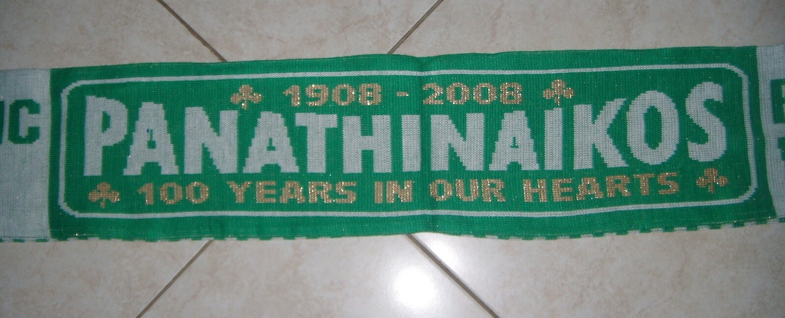 ECHARPE PANATHINAIKOS Grèce scarf schal cachecol sjaal no drapeau