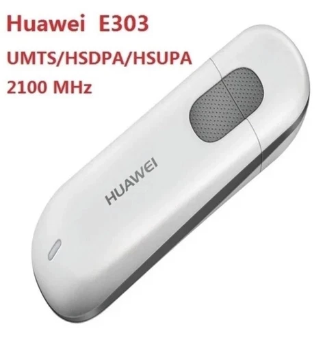 UK SELLER - UNLOCKED HUAWEI E303 USB MOBILE 3/4G BROADBAND MODEM DONGLE WHITE