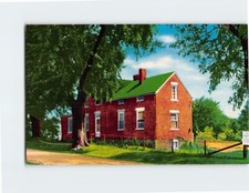 Postcard Historic Home Of Brigham Young Nauvoo Illinois USA