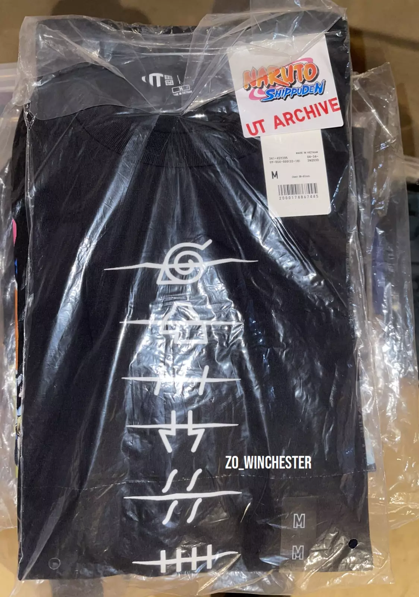 new Naruto Shippuden Akatsuki SHIRT Uniqlo UT Itachi Kisame Pain