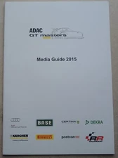 ADAC GT masters media guide 2015 press no book book brochure depliant
