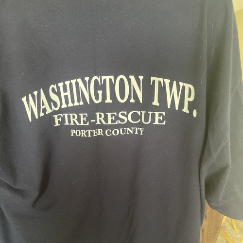 Fire Rescue Tshirt. Washington Twp, IN Sz XL - Picture 4 of 4