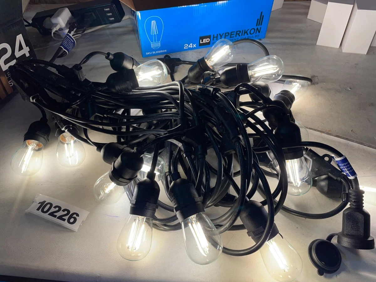 Hyperikon outdoor clearance string lights