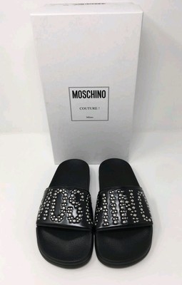 moschino ladies sliders