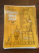 Vintage Phonics Word Shop For Basic Reading Set Units 1-6 1970  s Homeschool