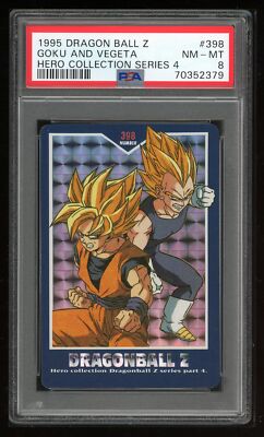 Dragon Ball GT Collect Card 4箱セット Dragon Ball Z Hero Collection 4 398 Goku and Vegeta Card 1995 PSA