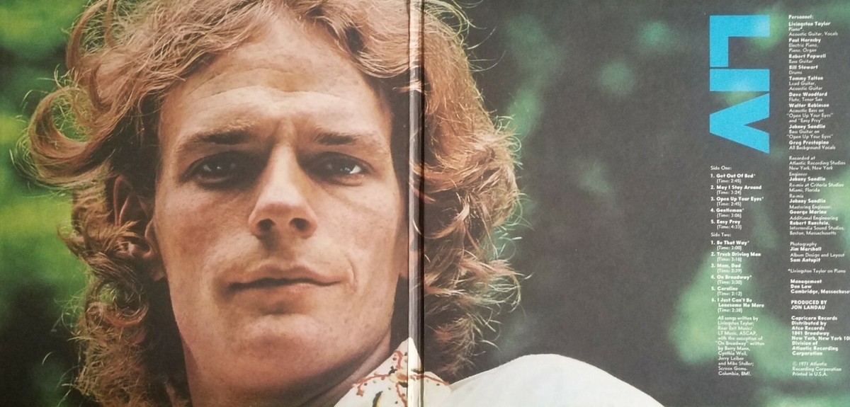 リマスター盤！Livingston Taylor / LIV / 1971年
