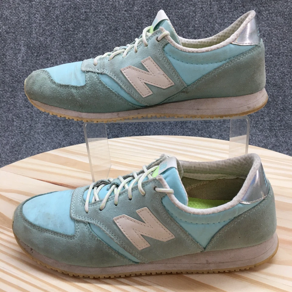 Zapatillas bajas deportivas New Balance para mujer 8,5 B 420 WL420AZB azul gamuza Foto 2 de 4