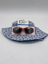 Pano Child  s Size Sailor Beach Bucket Hat  Sunglasses New with Tags