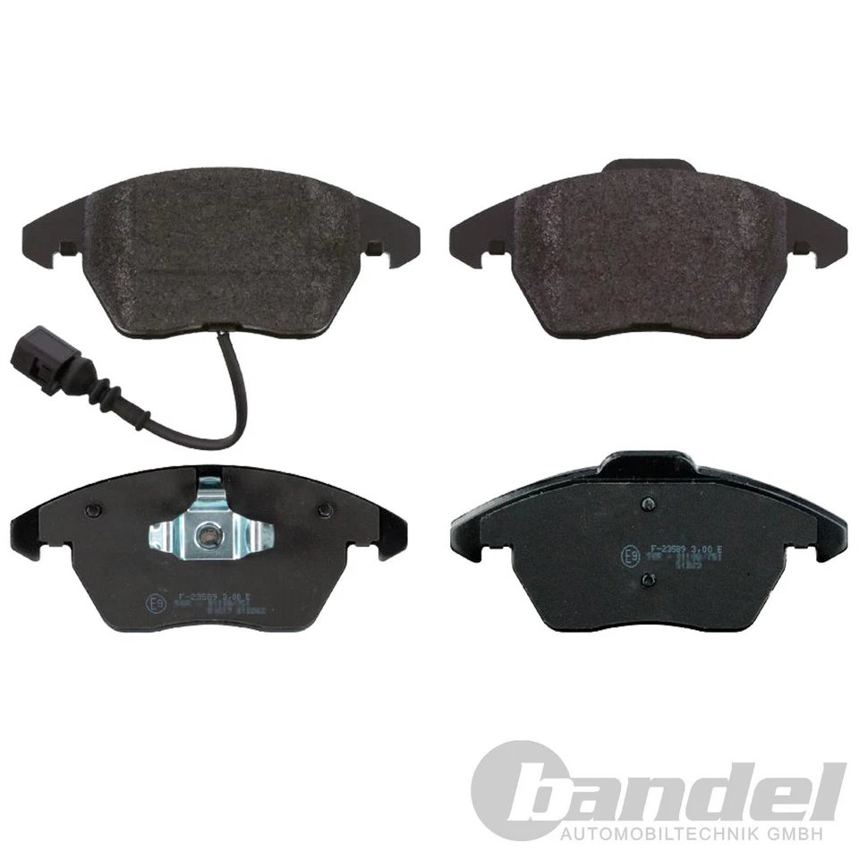 FEBI BREMSSCHEIBEN + BELÄGE VORNE+HINTEN für VW GOLF 6 TOURAN 1T JETTA BEETLE - Bild 3 von 4