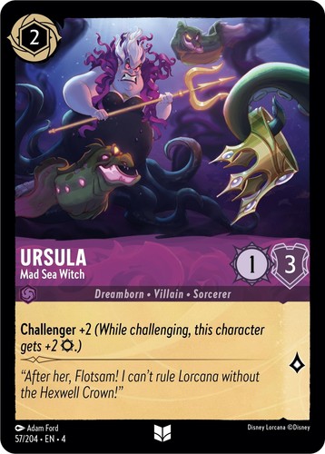 lorcana ursula's return card values Amazon.com: Ravensburger Disney Lorcana TCG: Ursula's Return Booster Pack  Display | 24 Packs with 12 Trading Cards Each | Ideal for Collectors &  Disney Fans