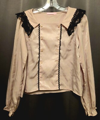 Lolita Harajuku Shirt Japanese Brand SIZE M  Honey Cinnamon Import