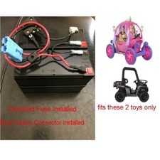 Batteria GRID 24V per carrozza passeggino Disney Princess cavalcabile con connettore speciale