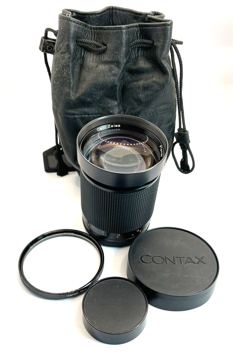 Top Mint Contax Carl Zeiss Planar T* 135mm f/2 AEG C/Y mount Top Mint Contax Carl Zeiss Planar T* 135mm f/2 AEG C/Y mount