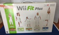 Nintendo Wii Fit Plus W/ Game & Balance Board Brand Sealed In Box Nintendo Wii Fit Plus W/ Game & Balance Board Brand Sealed In Box