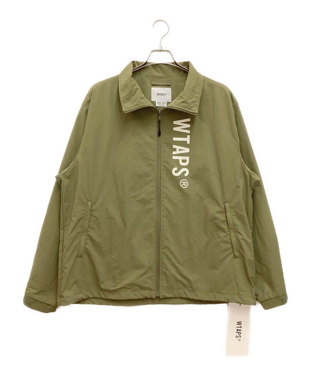 WTAPS Track jacket nylon tussah pertex sign Size: X03 Olive WTAPS Track jacket nylon tussah pertex sign Size: X03 Olive