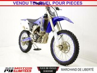2009 yamaha YZ250F Vendu tel quel pour Pieces. Frais inclus+Taxes.