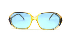 Nina Ricci Vintage Women's Sunglasses 80s Plastic MADE IN FRANCE Yellow
