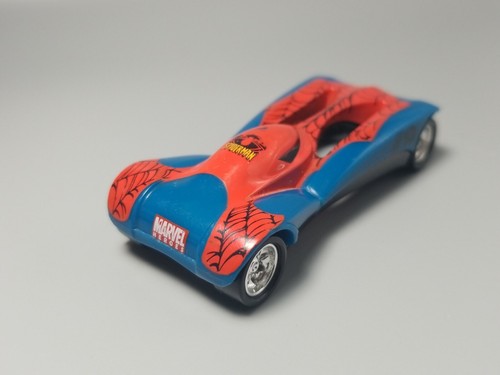 Majorette & Hot Wheels Marvel Comics SPIDERMAN VS. RHINO Diecast Truck Car Set - Picture 9 of 12