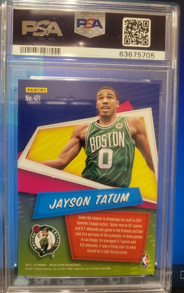 その他 2017 Jayson Tatum Revolution Psa10 RC JAYSON TATUM 2017 PANINI REVOLUTION RC SP #121 PSA 10 GEM