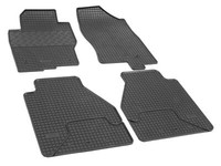 GummifußMatten Rigum Passend FüR Nissan Navara Facelift 2010-2015