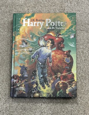 Harry Potter Philosopher's Sorcerer's Stone SWEDISH Translation Pre-Movie Book 1