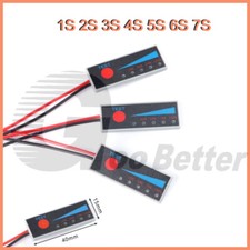 1S 2S 3S 4S 5S 6S 7S LiPo Lithium Battery Level Capacity Volts Indicator Tester