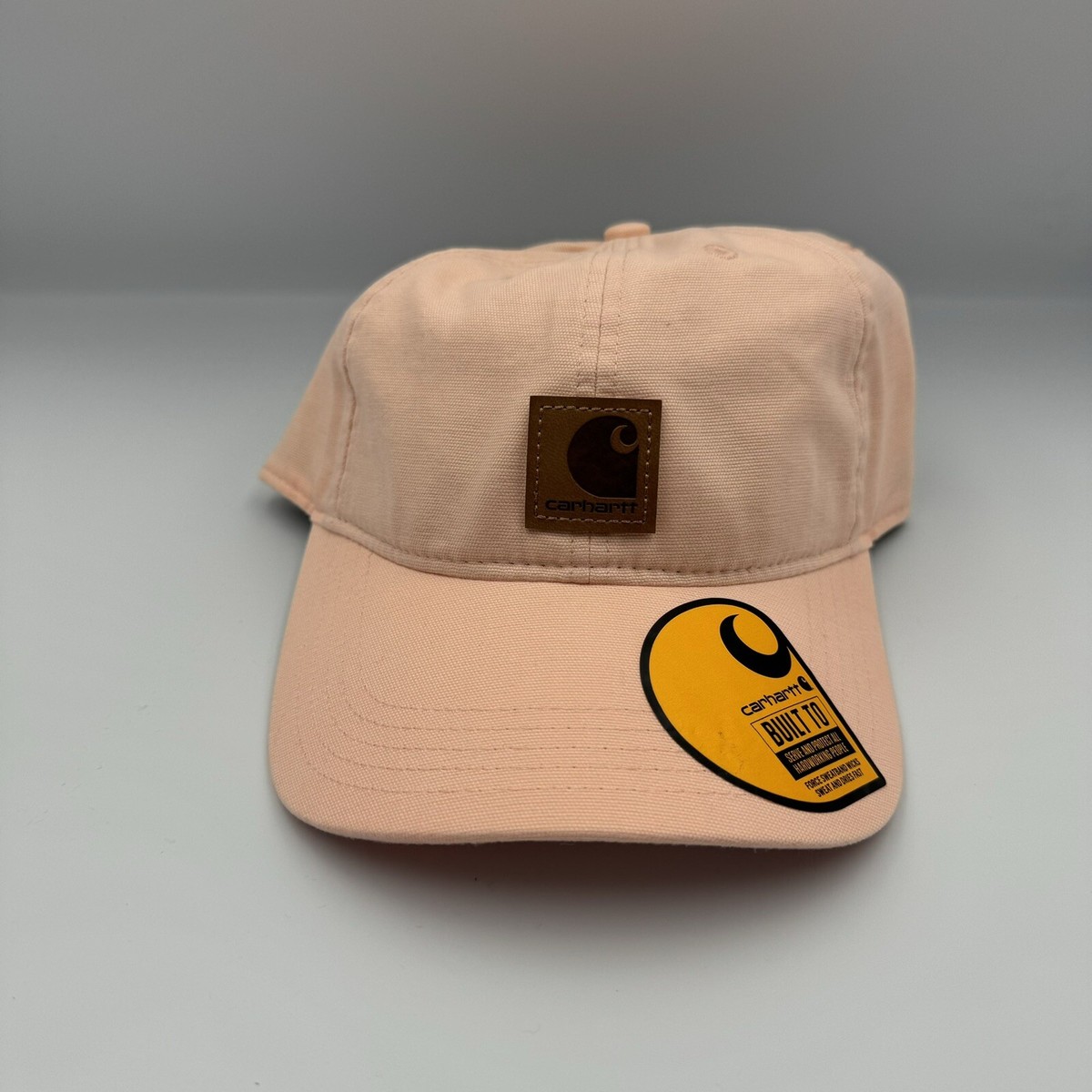 Carhartt Force Odessa Hat Canvas Cap Peach Pink OSFM Adjustable