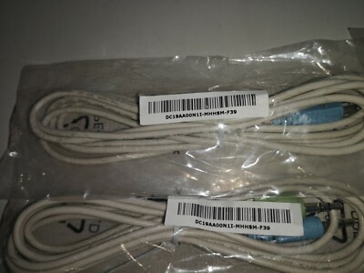 2X AUDIO KABEL HOTRON E246588 AWM STYLE 2547 DC19AA00N1I-MHHSM-F39 NEU OVP