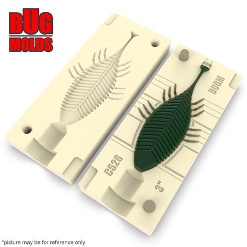 Köder DIY Angelform Weichplastikköder Köder Plastisol Barsch FlatHeadGoby - Bild 1 von 3