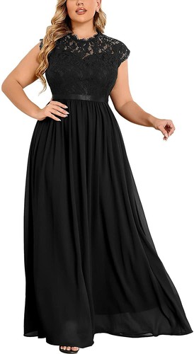 Miusol Women's Formal Floral Lace Plus 