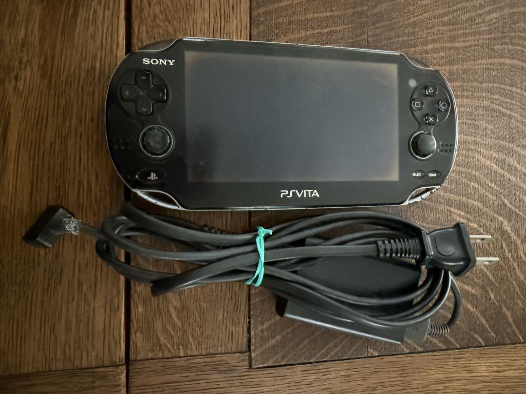 Nintendo Switch SONY PlayStationVITA PCH-1100 AA01 PS Vita PCH-1100 Crystal Black Console Only Sony PlayStation