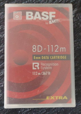 BASF by EMTEC - 8D-112m - 8mm DATA CARTRIDGE - neu