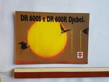 Suzuki DR 600 - DR 600 DJEBEL 1986 depliant originale italiano