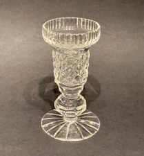 Tipperary Irish Crystal Candle Stick Candle Holder Hand Blown in Ireland 4.75"