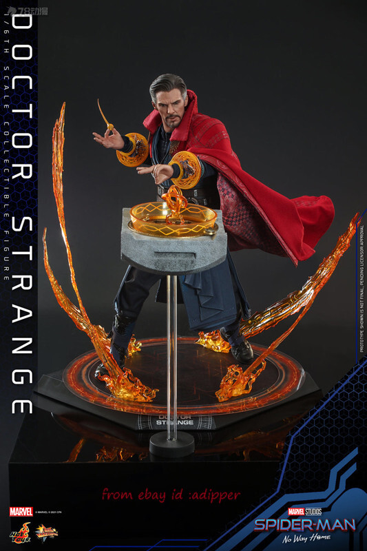 HotToys Mms629 Pider-Man: No Way Home 1/6th Doctor Strange Figure