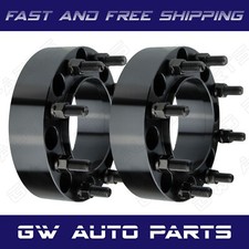 2 Pc 2 Hub Centric Wheel Spacers 8x6.5 To 8x6.5 Studs 14x1.5 Fit Chevy Hummer