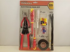HyperTough 86 Piece Electrical Tool Set |  Electrician Repair Kit | WMC2013112