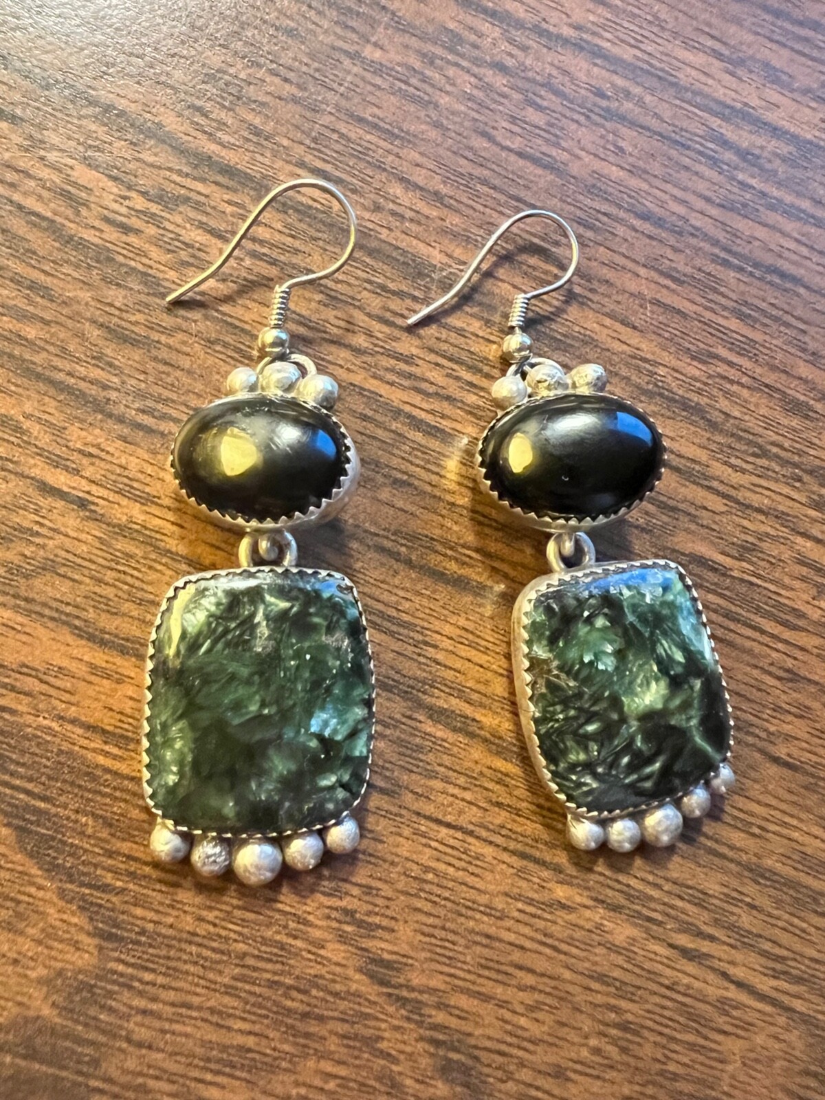 Signed Denna Platero Mixed Gemstone Sterling Silv… - image 1