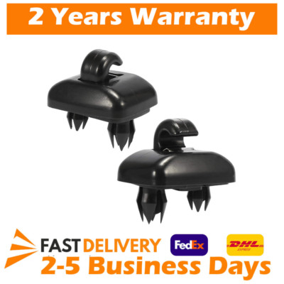 For Audi A3 A4 A5 Q5 A7 B6 B7 B8 S4 S5 TT 8E0857561 2PCS Sun Visor Clip Black 