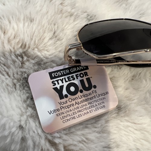 Foster Grant Low Bridge Fit GEOMETRIC Styles For Y.O.U. 100% UVA /UVB Sunglasses - Picture 3 of 5