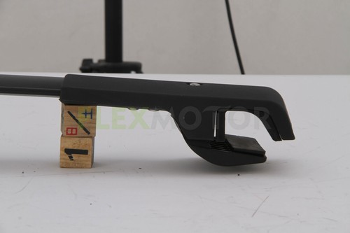 Barra transversal de aluminio negra 2 piezas apta para portaequipajes de techo Toyota RAV4 2005-2012 - Imagen 14 de 21