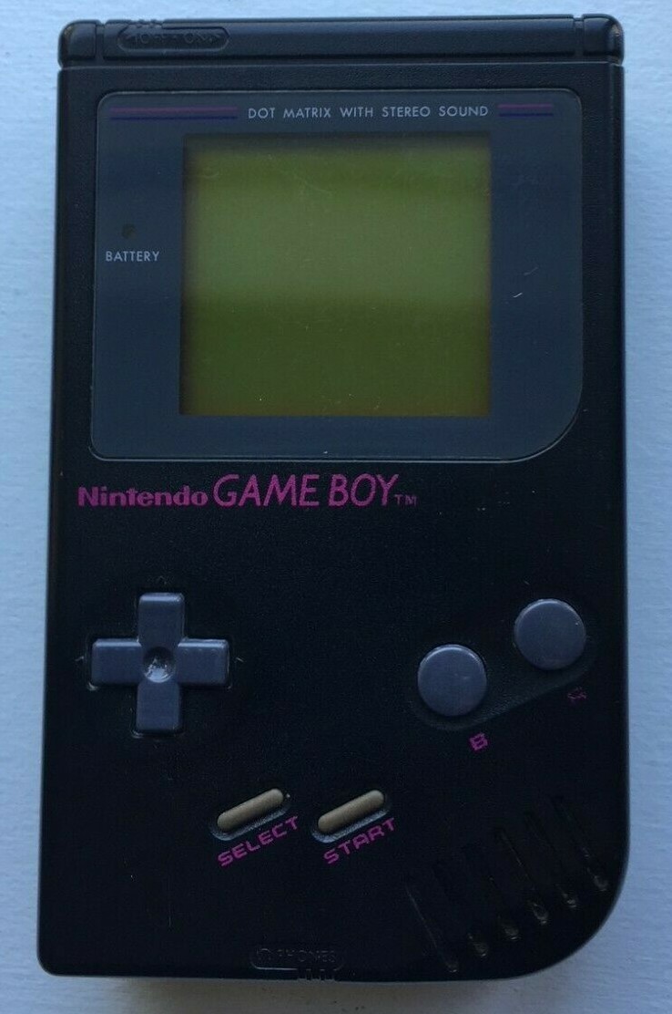 Nintendo Game Boy Original BLACK Play it Loud DMG-01 100 Nintendo Game Boy Original BLACK Play it Loud DMG-01 100