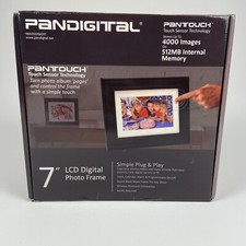 Pantouch By Pandigital 7  LCD Digital Photo Frame 4000 Images