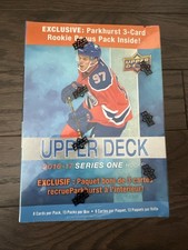 2016-17 UPPER DECK HOCKEY SERIES 1 MEGA BOX  13 Packs