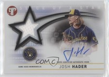 2022 Topps Pristine Slice of the Star Relics Josh Hader #SSAR-JH Auto ni4
