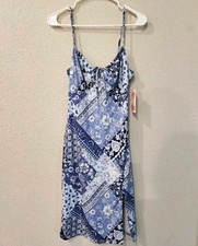 New Blue Boho Dress
